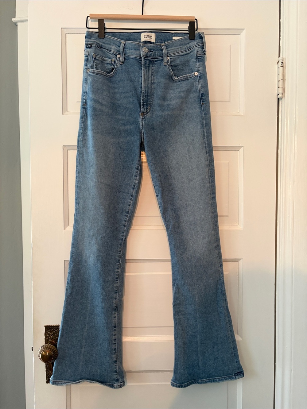 Citizens of Humanity Lilah high rise boot cut light wash jeans